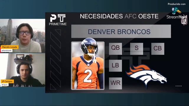 TOP 5 NECESIDADES de BRONCOS para el DRAFT NFL 2024 | PRIME TIME смотреть онлайн