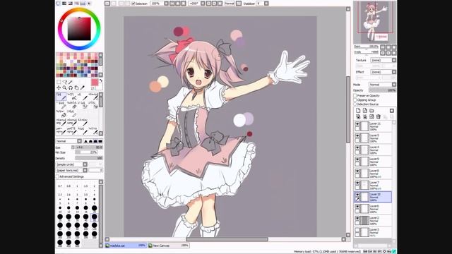 【Madoka】Paint tool SAI смотреть онлайн