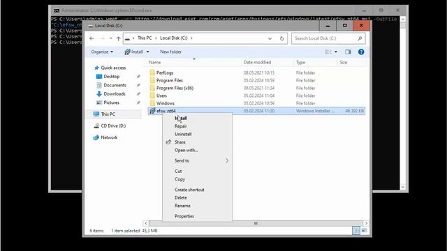 Windows Server Core 2022 Tips & Tricks - How to install Antyvirus ( ESET Server Security ) смотреть онлайн