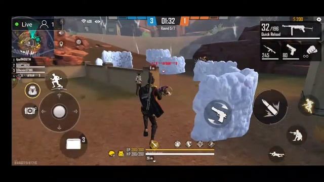#FREEFIRE LIVE PLAY RUSH GAME TIME GSA. смотреть онлайн
