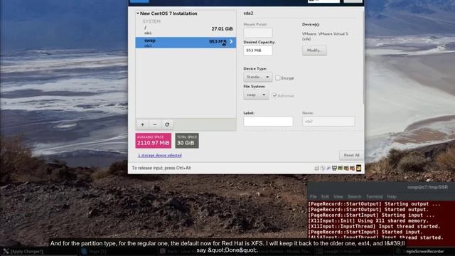 CentOS Installation смотреть онлайн