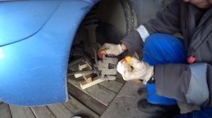 Я купил самый дешёвый гайковерт с Озона на что он способен , замена тормозных колодок на Деу Матиз