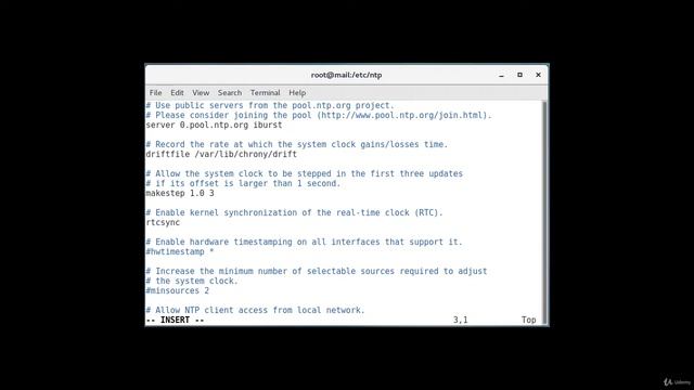 RHCE - 3. NTP - Network Time Protocol - 8 Using chrony смотреть онлайн