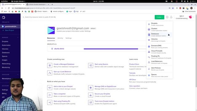 Getting started with DigitalOcean and creating droplets in Hindi смотреть онлайн