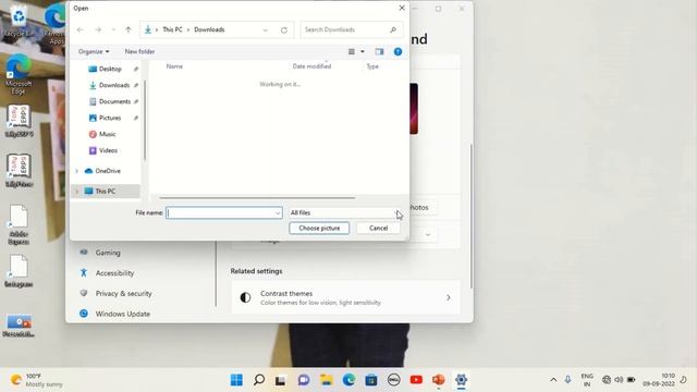 Add wallpaper in laptop windows 11|| how to add wallpaper in pc|| Path|| смотреть онлайн