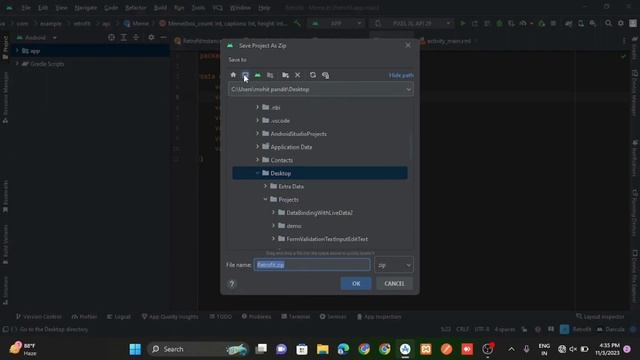 How to Zip Android Project in Android Studio || 2023 #android #zip смотреть онлайн