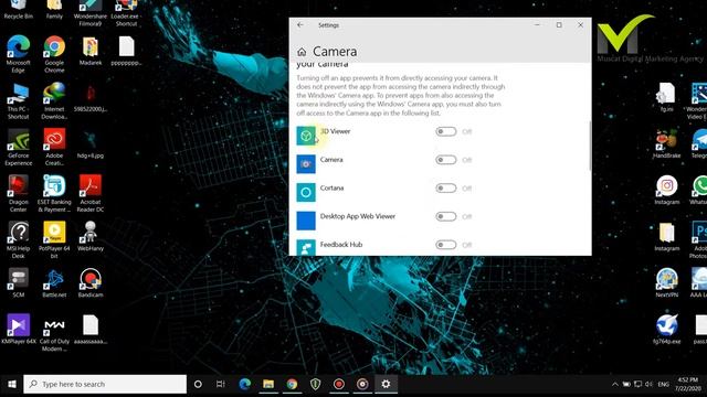 Windows 10 camera privacy setting смотреть онлайн