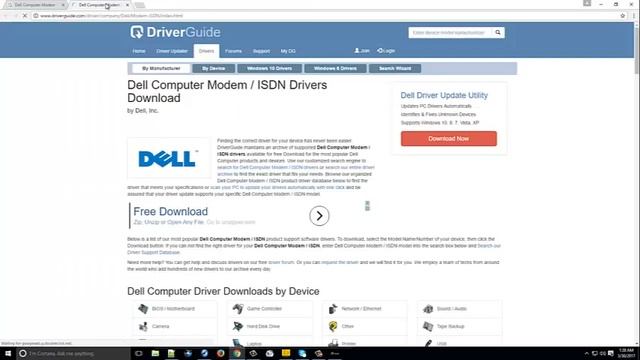 Dell Computer Modem ISDN Drivers Download(win,10,8,7,xp) смотреть онлайн