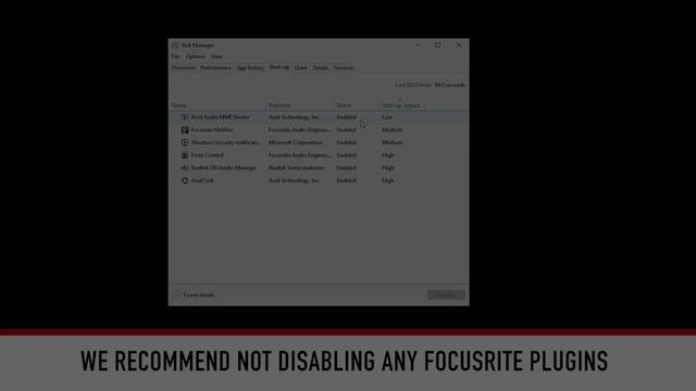 Optimising Windows 10 for audio // Focusrite Support смотреть онлайн