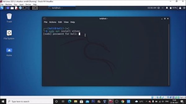 install vnc server kali linux | kali linux 2022.2 vnc server install