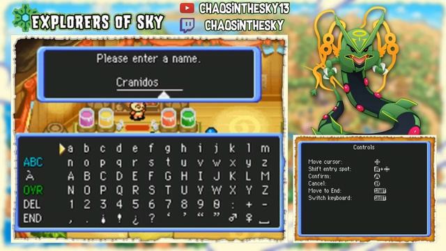 Pokemon Mystery Dungeon: Explorers of Sky Playthrough with Chaos part 35: Inventory Fix смотреть онлайн