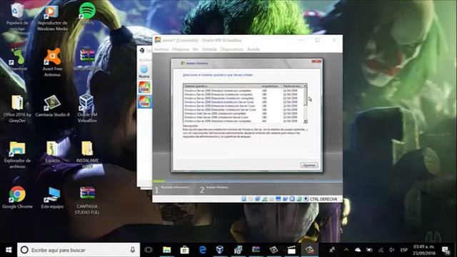 Como instalar Windows Server 2008 mediante Virtual Box смотреть онлайн