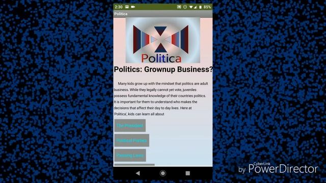 Politica - Middle School MIT App Inventor Youth Mobile Power App Challenge Winner смотреть онлайн