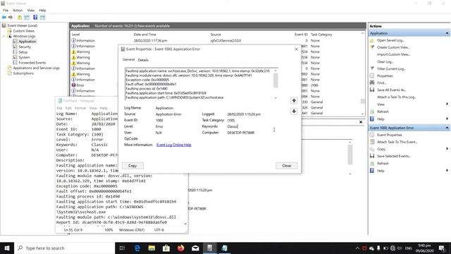 How to used Event Viewer in Windows 10 смотреть онлайн