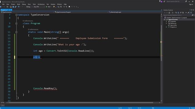 6. learn C sharp with desktop and web app (switch, for, while loop) смотреть онлайн