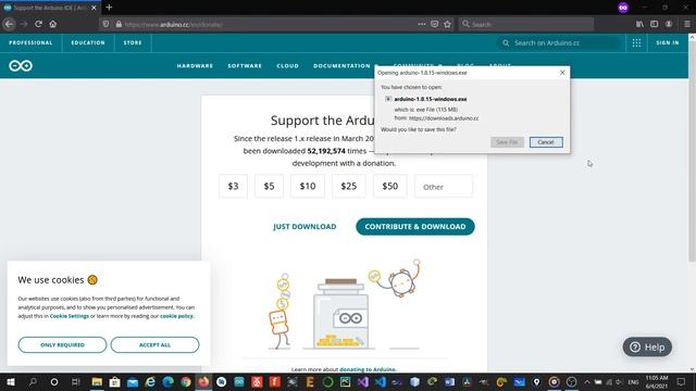How to Download and Install Arduino IDE 2021 | بالعربي смотреть онлайн