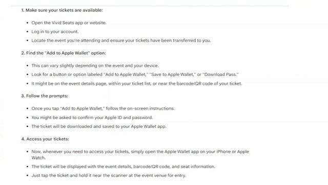 How to Add Vivid Seats to Apple Wallet | Full guide (2024) смотреть онлайн