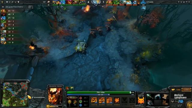 DotaPit S3: Cloud 9 vs Virtus.pro, 1 игра, 06.07.2015 @bo5 смотреть онлайн