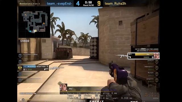 Faceit 800 Elo Moments смотреть онлайн