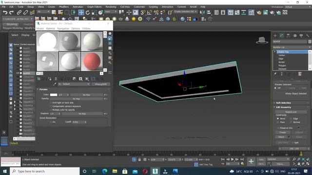 False ceiling lighting in 3ds max vray || cove lighting in 3ds max vray смотреть онлайн