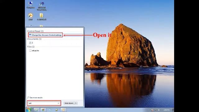how to change user account control settings(UAC) in windows 7 and vista смотреть онлайн