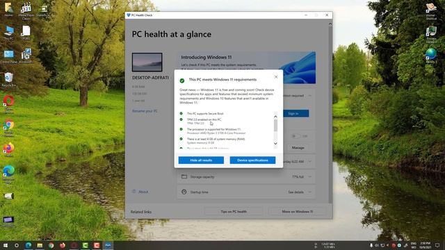 Windows 11 check by pc health chek officiel смотреть онлайн