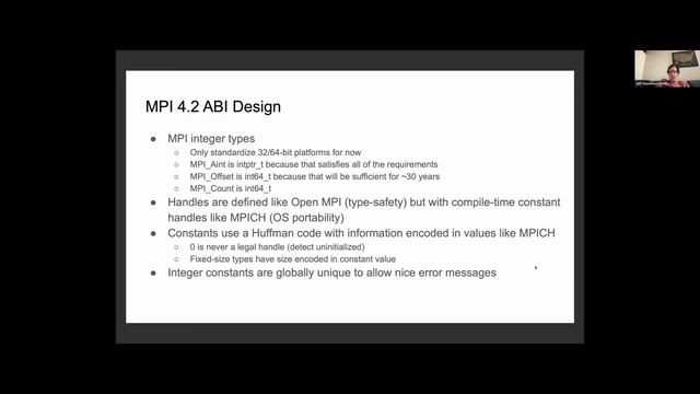MUG '23 Day 2 - MPI Application Binary Interface Standardization смотреть онлайн