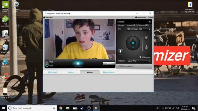 How to use the Logitech webcam software! смотреть онлайн