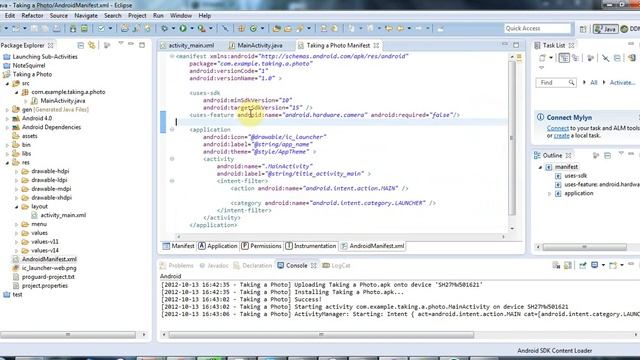 Taking a Photo: Practical Android Java Development Part 31 смотреть онлайн