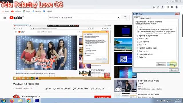 Windows 7 (SuperNano) BSOD #11 смотреть онлайн