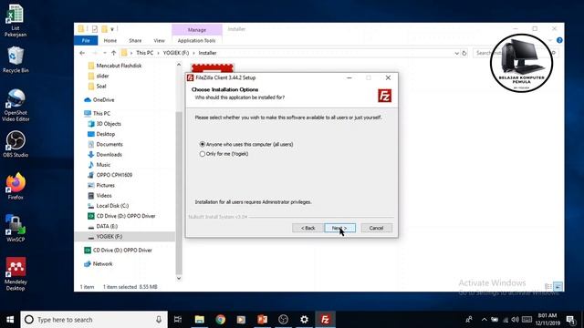Cara Install Software di Laptop (Windows 10) | Belajar Komputer Pemula смотреть онлайн