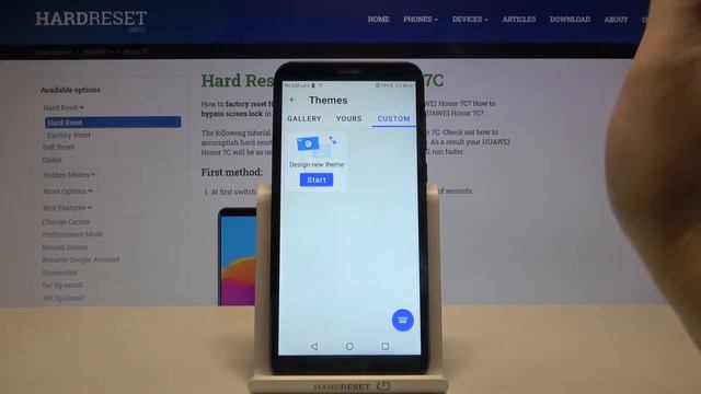 How to Change Keyboard Theme in Honor 7C - Mange Keyboard Colors смотреть онлайн