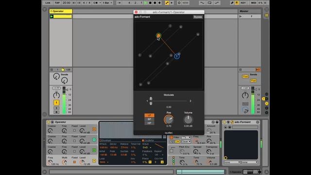 Audec : adc-Formant VST/AU Plug-in смотреть онлайн