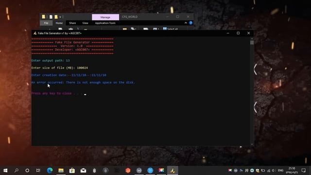 🟢Fake File Generator_v1💥+ 🟢Generator Fake File💥+ смотреть онлайн