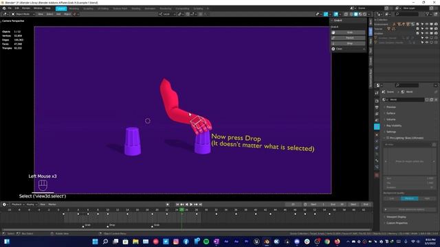 Grab It - Awesome Blender Add-On For Animators смотреть онлайн