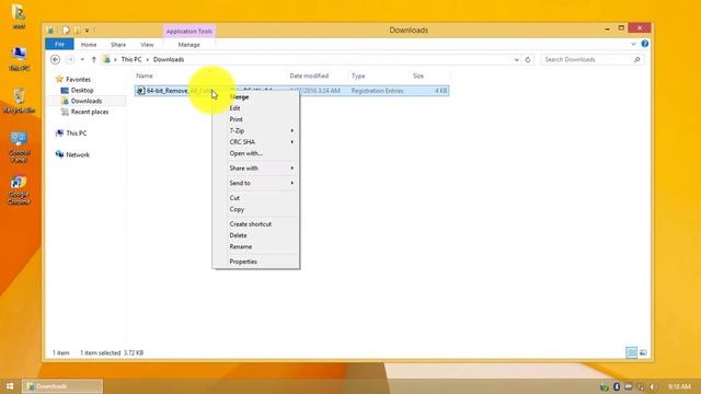 Remove folders group on Windows 8.1 Pro x64 - Xóa bỏ nhóm thư mục trên Windows 8.1 Pro x64 смотреть онлайн