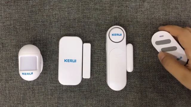 New product—KERUI wireless door/window sensor alarm смотреть онлайн