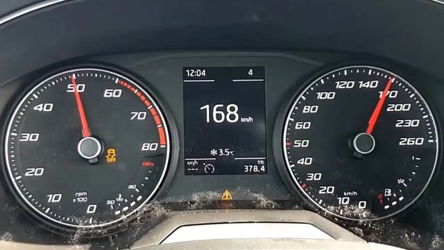SEAT Ibiza FR 1.5 TSI Evo 150 HP acceleration смотреть онлайн