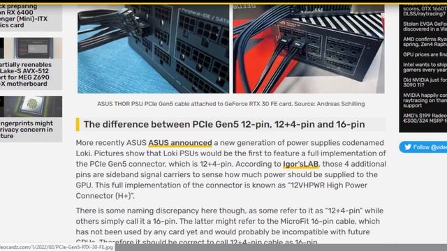 PCIe Gen5 connector fits Molex MicroFit 3.0 used by NVIDIA RTX 30 Founders Edition смотреть онлайн