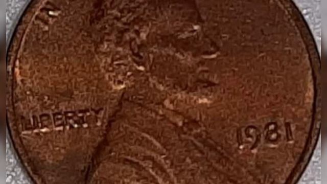 1981 Lincoln penny mint error(in liberty + date+ face+ hear ) coin worth money rare смотреть онлайн