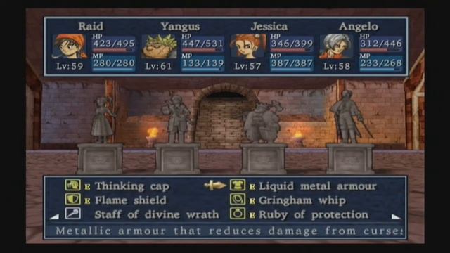 Dragon Quest VIII: Boss - Hero Statues смотреть онлайн