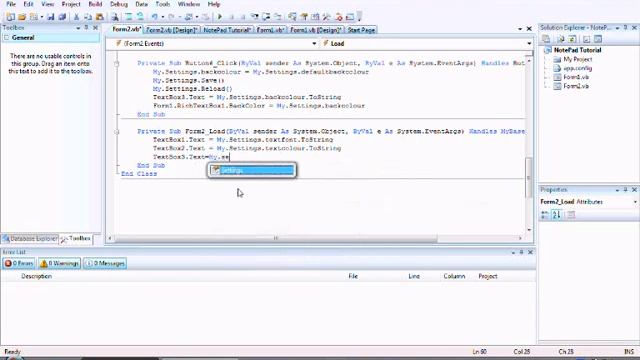 NotePad Tutorial (Part 2(bit 3-3)) in vb смотреть онлайн