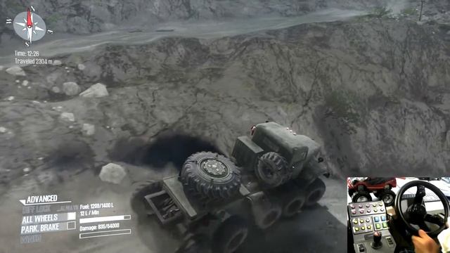 QUARRY OFFROAD MAP Epi # 94 MUDRUNNER SPINTIRES PC SIMULATOR GAME смотреть онлайн
