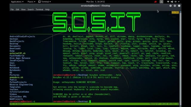Busybox - 18- commands run-parts,sed, seq, setkeycodes, setsid, sh, sha1sum and sleep смотреть онлайн