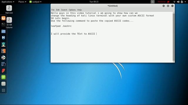 How to change kali linux terminal header and font color without figlet? смотреть онлайн