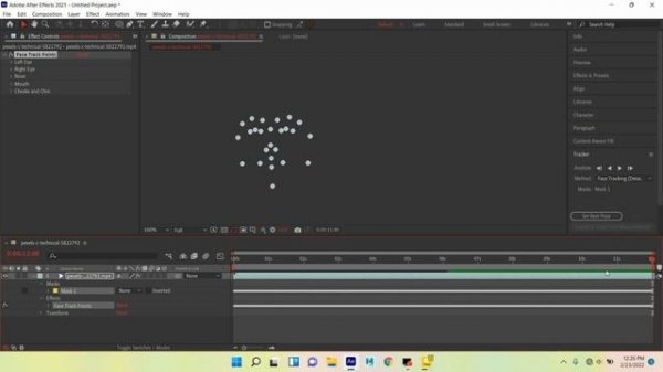 Adobe After Effect 2022 Tutorial -- Face Tool(Motion Bro)