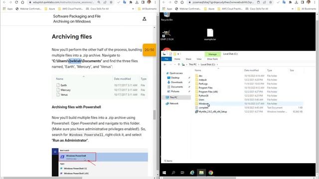 GITS Course 3 Module 3 Software Packaging and File Archiving on Windows смотреть онлайн