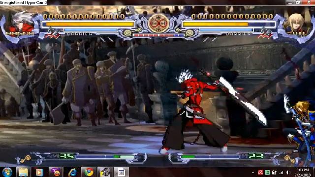 blazblue calamity trigger psp смотреть онлайн