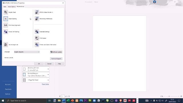 Tutorial atasi hasil cetak dokumen tinta tidak merata pada Printer Epson L1300 Series смотреть онлайн