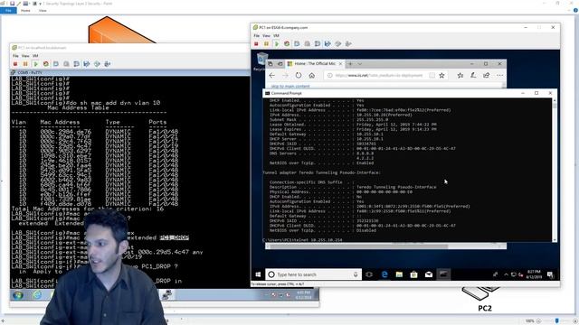 Security - MAC Access Lists and Port ACLs смотреть онлайн